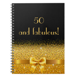Cuaderno 50 y fabuloso libro de oro negro