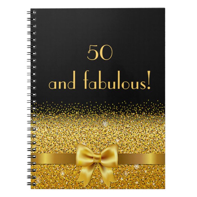 Cuaderno 50 y fabuloso libro de oro negro (Frente)
