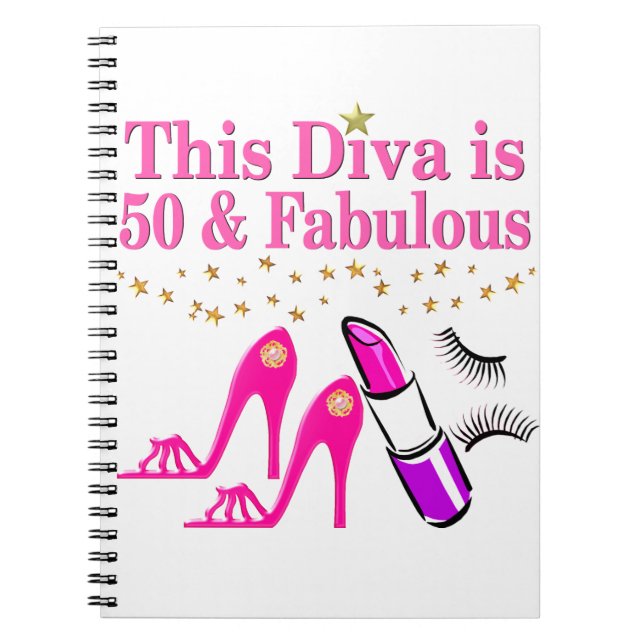 CUADERNO 50 Y FABULOUS DIVA (Frente)