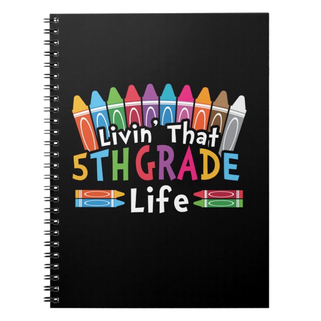 Cuaderno 5.ª Maestra Viviendo Ese Quinto Grado de Vida (Frente)