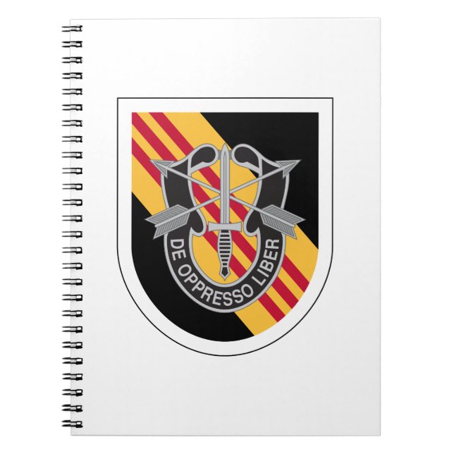 Cuaderno 5.º Grupo de Fuerzas Especiales (5º SFG) (Frente)