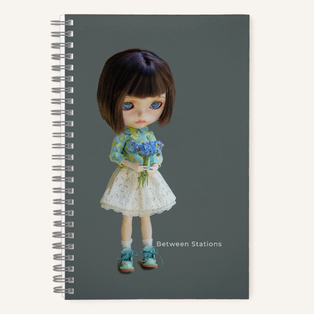 Cuaderno 5.5x8.5 Journal: Between Stations (Anverso)