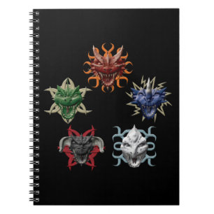 Cuaderno 5 dragones