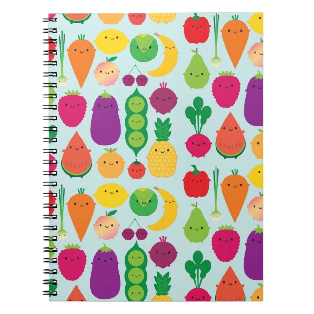 Cuaderno 5 una fruta y verduras del día (Frente)
