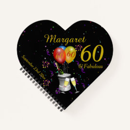 Cuaderno 60.ª Celebración de la fiesta de cumpleaños Invita