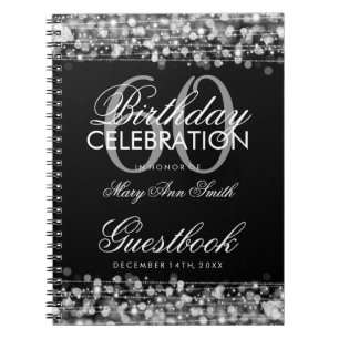 Cuaderno 60.a plata de las chispas de la fiesta de