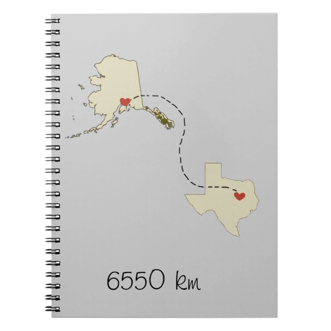 Cuaderno 6550 kilómetros (Frente)