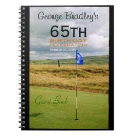 Cuaderno 65.ª celebración de cumpleaños Libro de Personaliz