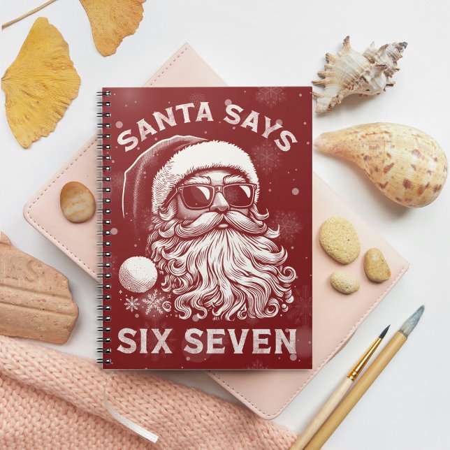 Cuaderno 67 Meme Divertido Santa Dice Seis Siete Navidad (Subido por el creador)