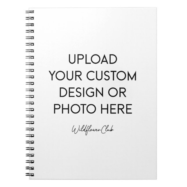 Cuaderno 6.5" x 8.75" Spiral Notebook (Frente)