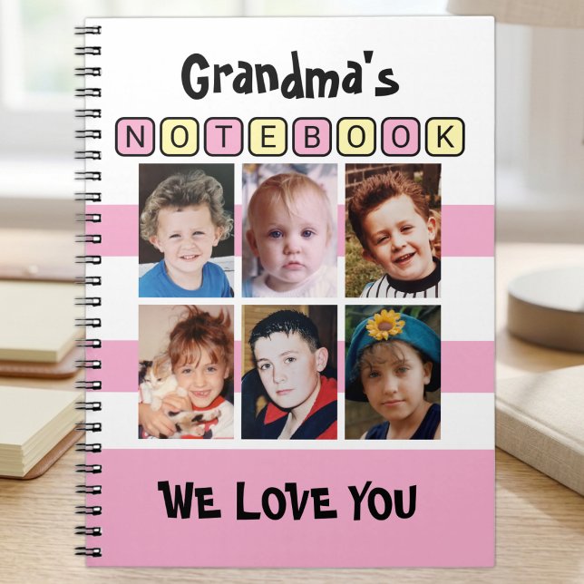 Cuaderno 6 fotos te amo abuela (Subido por el creador)