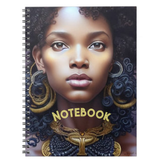 Cuaderno 6x9 Espiral de mujeres afroamericanas
