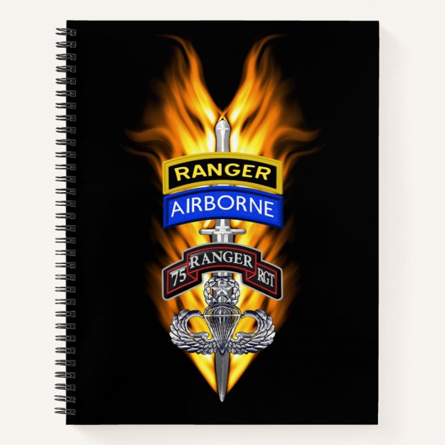 Cuaderno 75.º Regimiento de Peregrinos (Anverso)