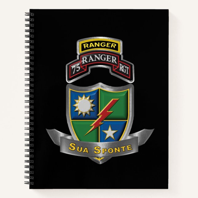 Cuaderno 75.º Regimiento de Peregrinos (Anverso)