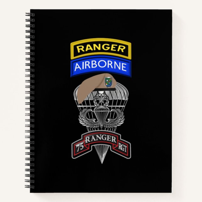 Cuaderno 75.º Regimiento de Peregrinos (Anverso)
