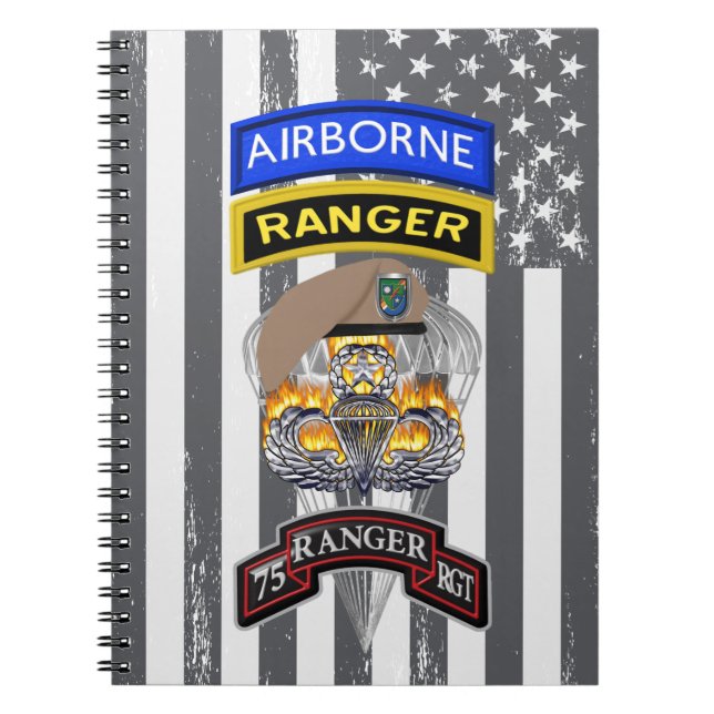 Cuaderno 75.º Regimiento de Rangers "Sua Sponte" (Frente)