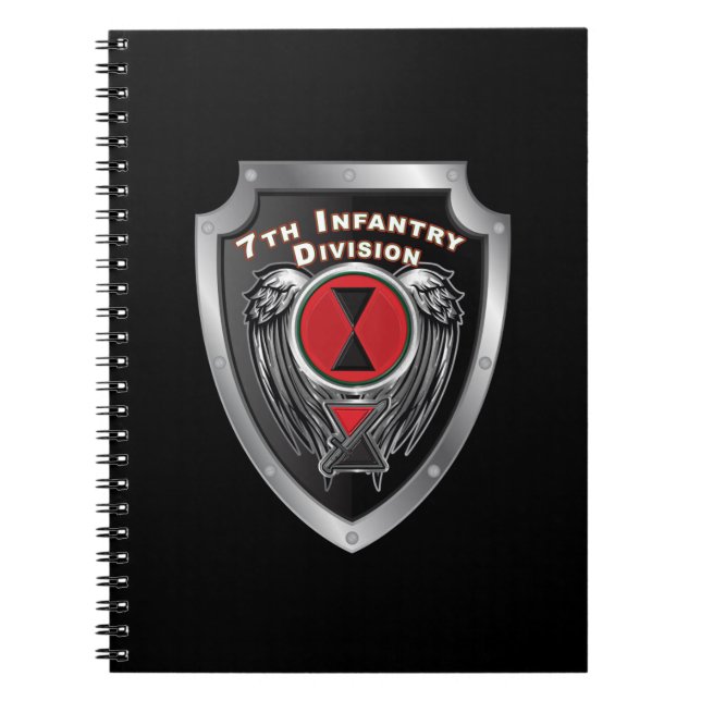 Cuaderno 7.ª División de Infantería "Bayonet Division" (Frente)