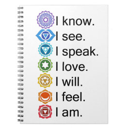 Cuaderno 7 Chakra Notebook