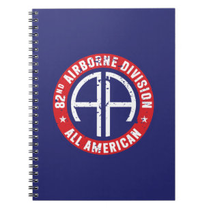 Cuaderno 82ª División Aérea "All American" Grunge