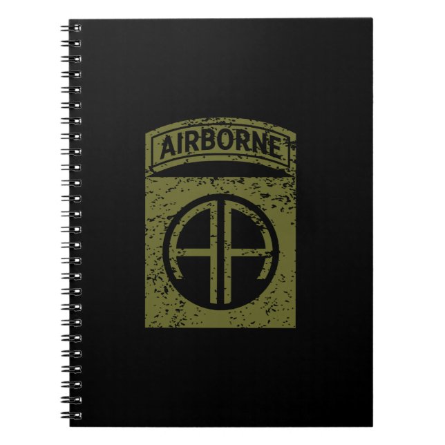 Cuaderno 82.ª División Aérea "Todos los estadounidenses" co (Frente)