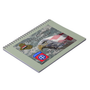 Cuaderno 82.º Veterano de Combate Iraquí