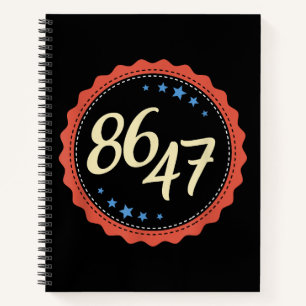 Cuaderno 86 47 Anti Trump Gracioso