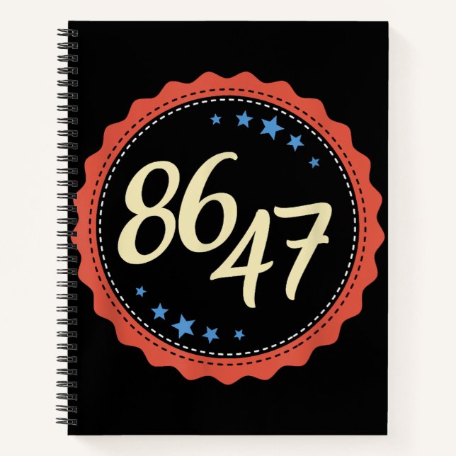 Cuaderno 86 47 Anti Trump Gracioso (Anverso)