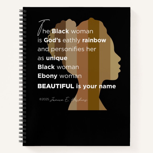 Cuaderno 8.5" x 11" Deluxe Spiral Notebook (Anverso)