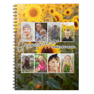 Cuaderno 8 Foto "Los nietos hacen la vida grande"