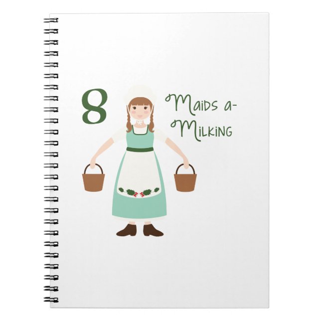 Cuaderno 8 Maids A-Milling (Frente)