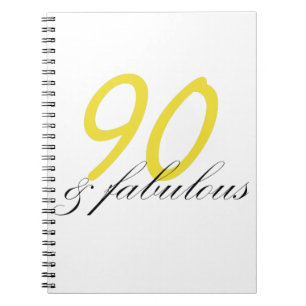 Cuaderno 90 y fabuloso