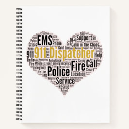 Cuaderno 911 Dispatcher Word Cloud Coffee Mug