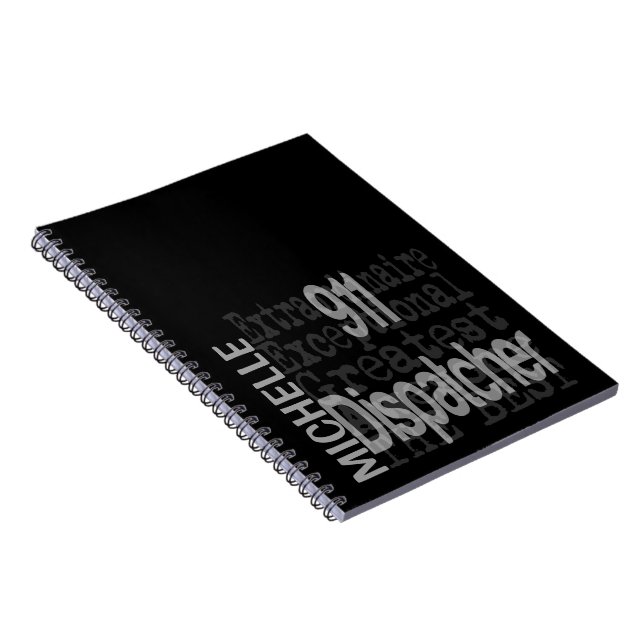 Cuaderno 911 PERSONALIZADO Extraordinario de Dispatcher (Lado Derecho)