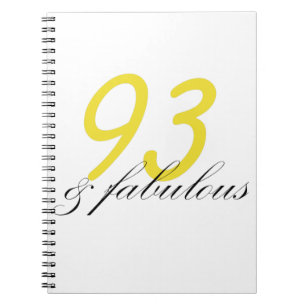 Cuaderno 93 y fabuloso