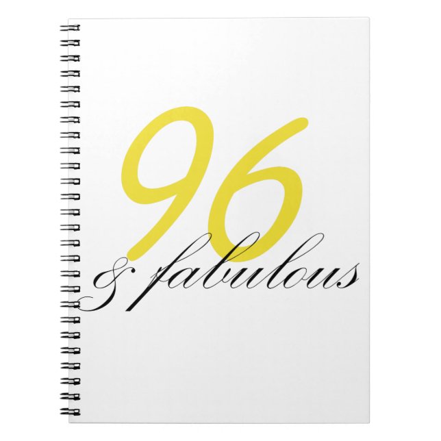 Cuaderno 96 y fabuloso (Frente)