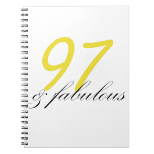 Cuaderno 97 y fabuloso