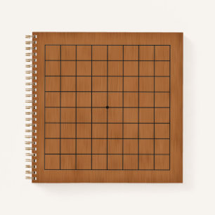 Cuaderno 9x9 Goban para puzzles y Personalizable de juegos