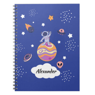 Cuaderno A4 espiral infantil Galaxia