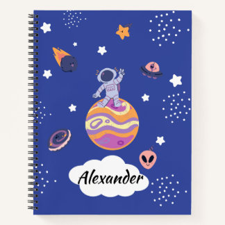 Cuaderno A4 infantil de la Galaxia