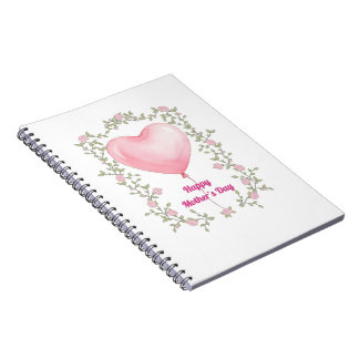 Cuaderno A beautiful notepad for Mother's Day- Pastel pink