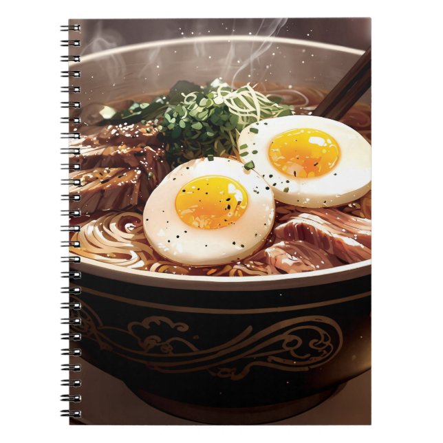 Cuaderno A bowl of noodles (Frente)