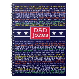 Cuaderno A bunch of dad jokes