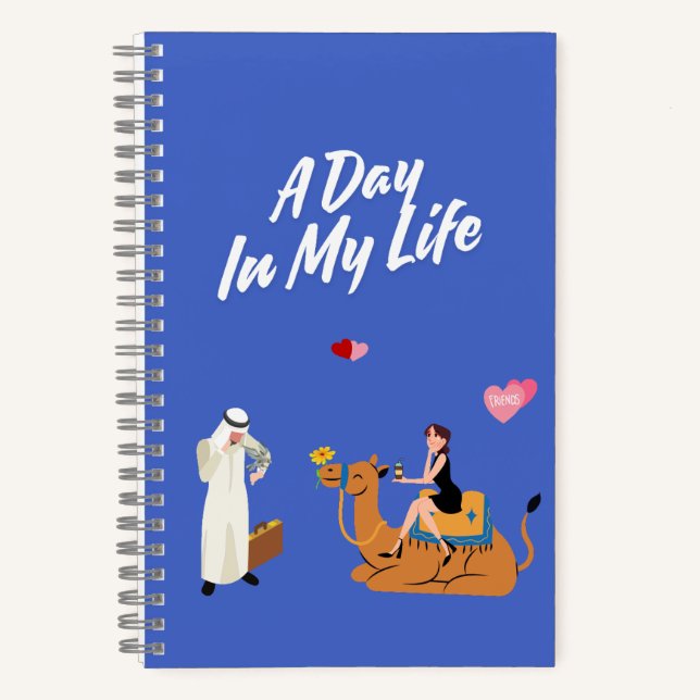 Cuaderno A Day In My Life (Anverso)