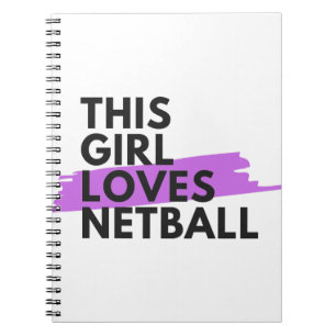 Cuaderno A este chica le encanta el netball