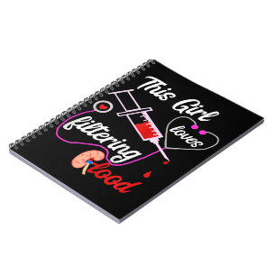 Cuaderno A este Chica le encanta filtrar la enfermera de di