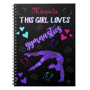 Cuaderno A este Chica le encanta la gimnasia