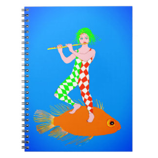 Cuaderno A flute player