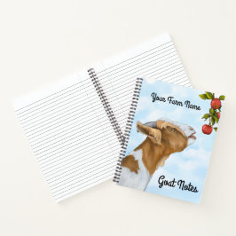 Cuaderno A Goat Notes Journal - Mantén tus cabras rectas