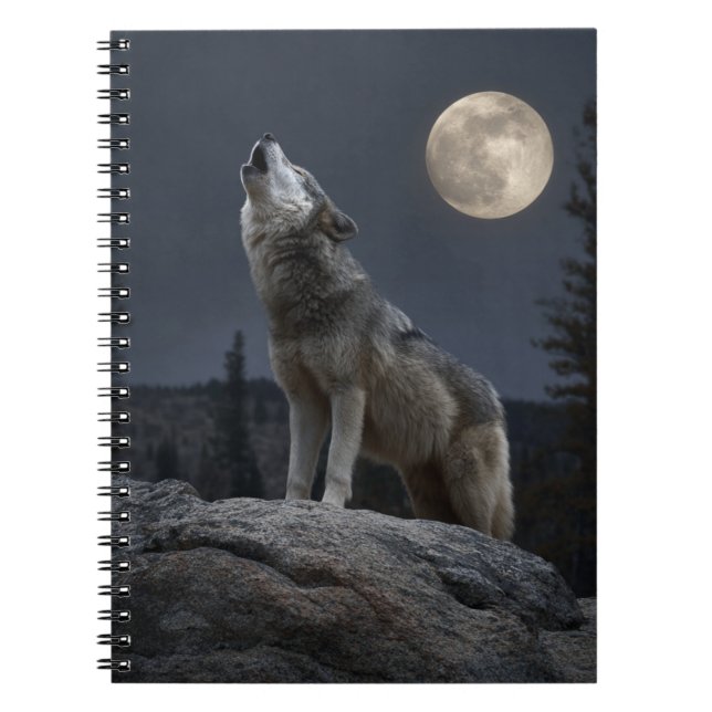 Cuaderno A Howling Wolf (Frente)