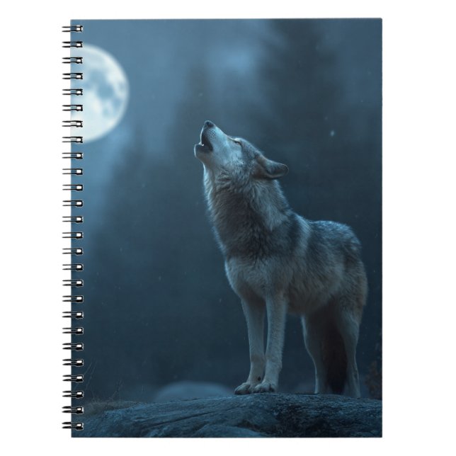 Cuaderno A Howling Wolf (Frente)